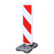 Multifoot plate | Weight: 20 kg | recycled plastic, black | with additional 60 x 60 mm insert pocket